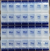 Picture of £9.99 MEDISURE WEEKLY PILL BOX BUTTONS
