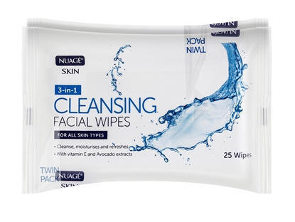 Picture of £1.00 CLEANSING WIPES 3 IN 1 TWIN PACK