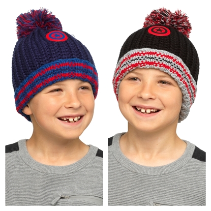 Picture of £4.99 KIDS CHUNKY BOBBLE HATS