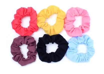 Picture of £1.00 MOLLY ROSE 9cm COTTON SCRUNCHIE