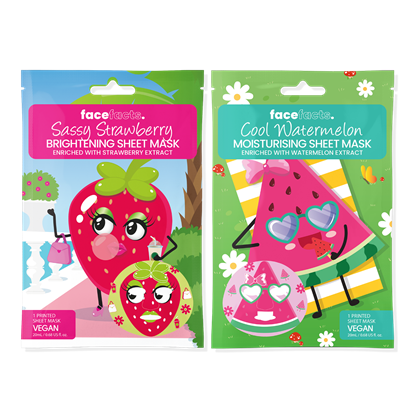 Picture of £1.00 STRAWBERRY & MELON SHEET MASK