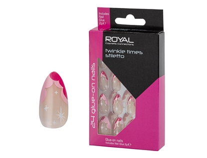 Picture of £2.99 ROYAL TWINKLE TIMES NAILS