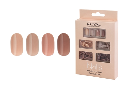 Picture of £5.99 ROYAL 96 NATURALS NAILS