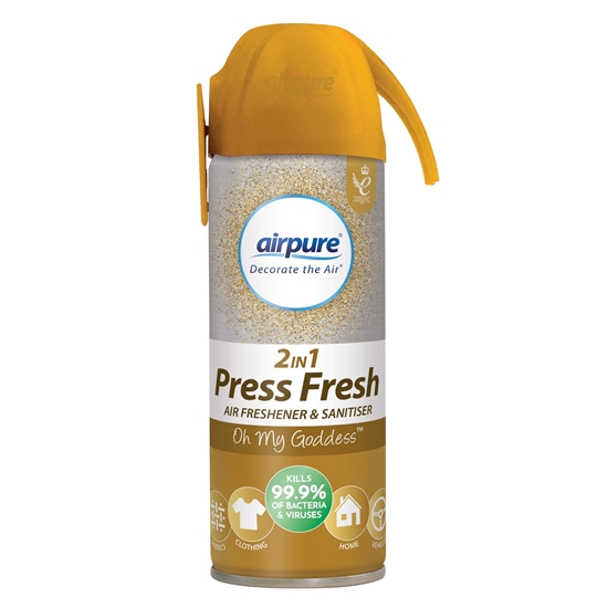 £1.00 PRESS AIR FRESHENER OH MY GOODNESS Greenheys Sundries