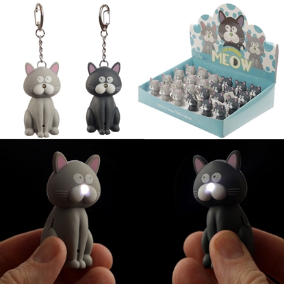 Picture of £1.99 CAT L.E.D KEYRINGS & SOUND (24)