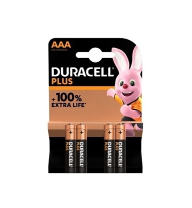 Picture of £3.49 DURACELL 4 xAAA POWER+ BATTERIES