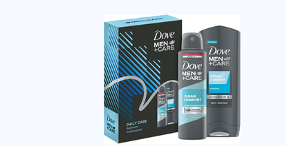 Picture of £4.99 MENS DOVE DUO GIFT SET BLUE