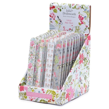 Picture of £0.99 CUSHION EMERY BOARDS PINK BOTANIC