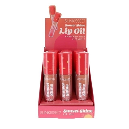 Picture of £2.99 SUNKISSED SUNSET SHINE LIP OIL(12)