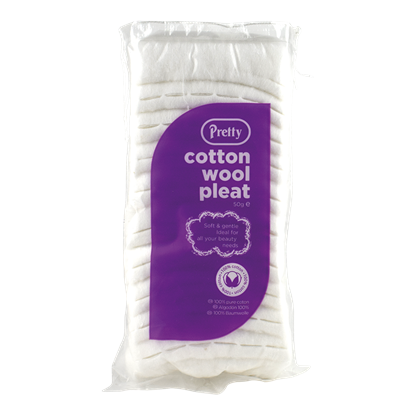 Picture of £1.00 COTTON WOOL PLEATS 50g