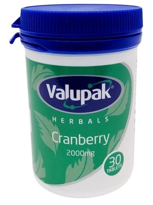 Picture of £2.06 CRANBERRY X 30 CAPSULES