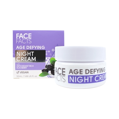 Picture of £1.00 FACE FACTS AGE DEFY NIGHT CR. 50ml