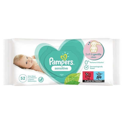 Picture of £1.50 PAMPERS BABY WIPES SENSITIVE