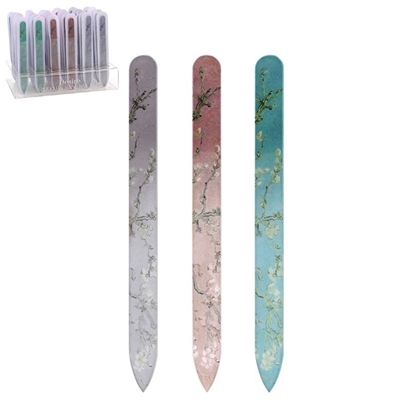 Picture of £1.49 FLORAL GLASS NAIL FILES (36)