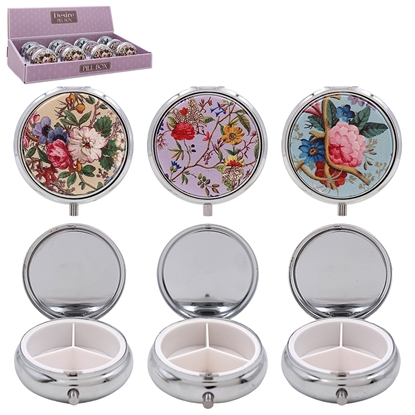Picture of £2.99 FLORAL PILL BOX