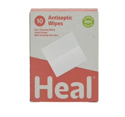 Picture of £1.00 HEAL 10 PACK ANTI-SEPTIC WIPES