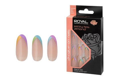 Picture of £2.99 ROYAL JAZZY TIPS NAILS
