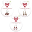 Picture of £1.49 FESTIVE DANGLE EARRINGS 3 ASSTD