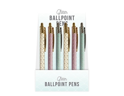 Picture of £1.50 GLITTER BALLPOINT PENS (36)