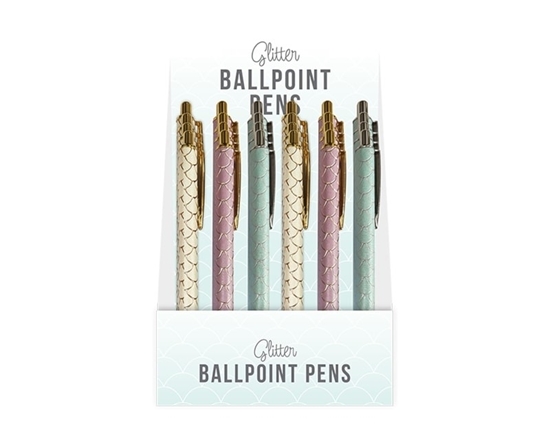 Picture of £1.50 GLITTER BALLPOINT PENS (36)