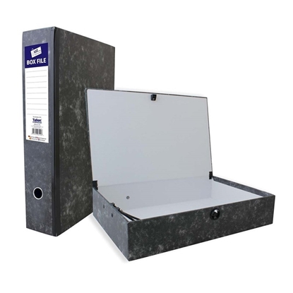 Picture of BOX FILE WITH DOCUMENT CLIP