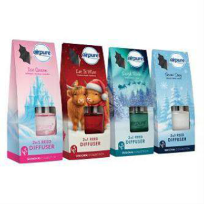 Picture of £1.99 AIRPURE FESTIVE REED DIFFUSERS