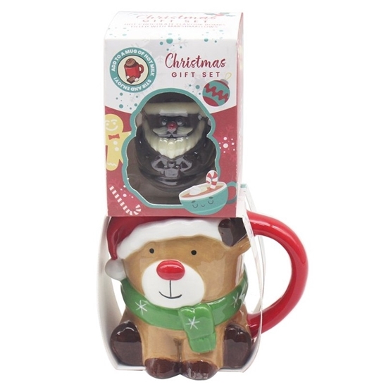 Picture of £9.99 REINDEER MUG & CHOC BOMB