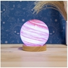 Picture of £11.99 COSMIC PLANET LAMP PINK