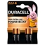 Picture of £3.49 DURACELL 4 xAAA POWER+ BATTERIES