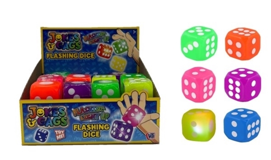 Picture of £1.25 FLASHING DICE (24)