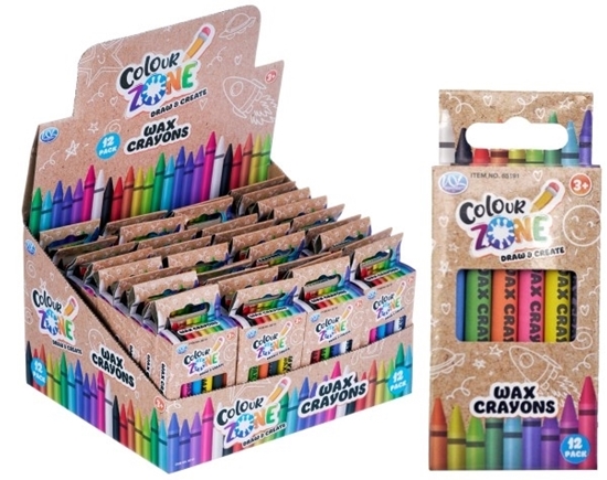 Picture of £0.79 WAX CRAYONS (36)