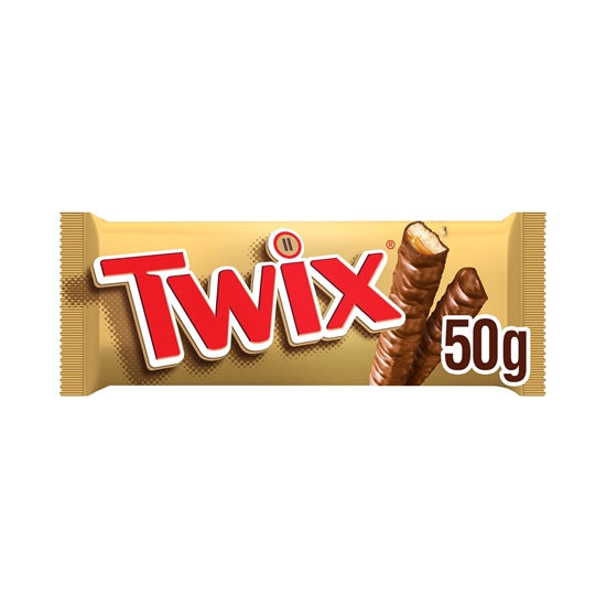 Picture of £0.79 TWIX CHOCOLATE BARS 50g