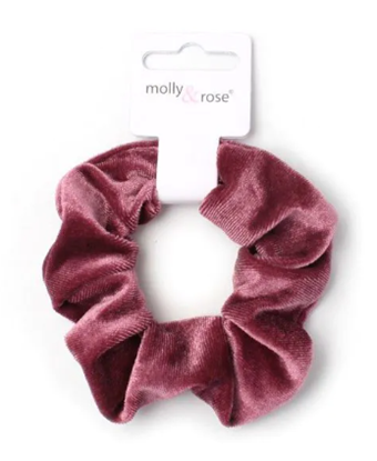 Picture of £1.29 VELVET SCRUNCHIES ASST 10cm