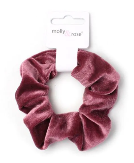 Picture of £1.29 VELVET SCRUNCHIES ASST 10cm