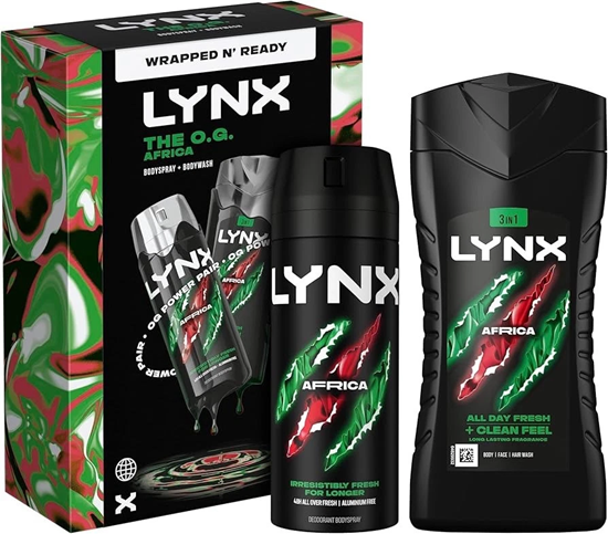 Picture of £5.00 MENS LYNX AFRICA DUO GIFT SET