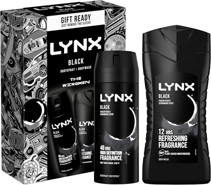 Picture of £5.00 MENS LYNX BLACK DUO GIFT SET