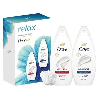 Picture of £5.00 DOVE RELAX 3 PIECE GIFT SET