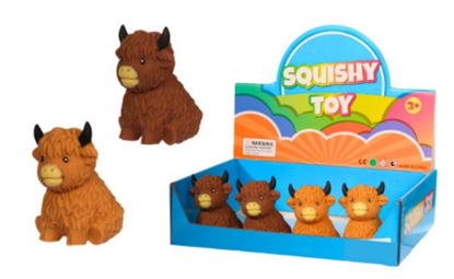 Picture of £1.50 SQUEEZE HIGHLAND COWS (12)