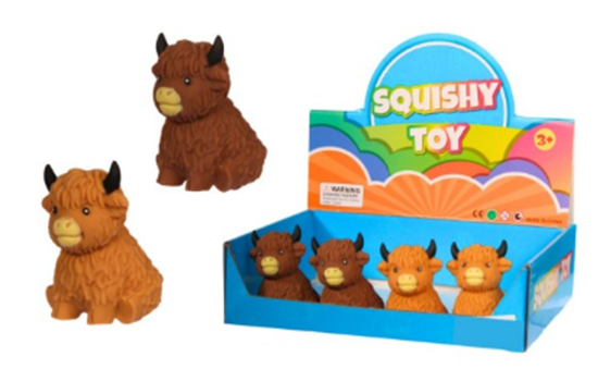 Picture of £1.50 SQUEEZE HIGHLAND COWS (12)