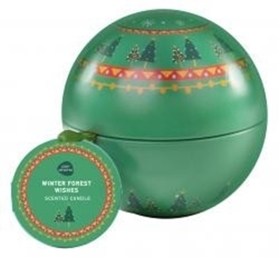 Picture of £2.99 BAUBLE CANDLES 150g 3 ASSTD