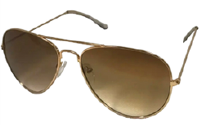 Picture of £4.99 ADULT SUNGLASSES AVAITOR GOLD